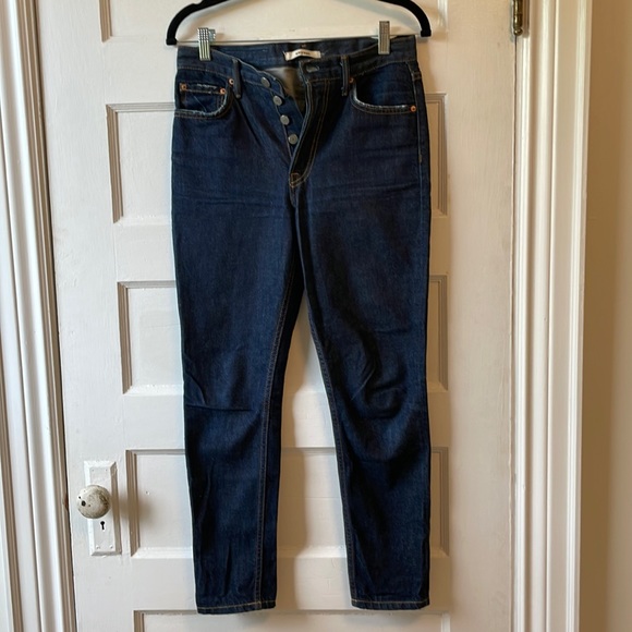 Grlfrnd raw denim Karolina jeans - Picture 1 of 2